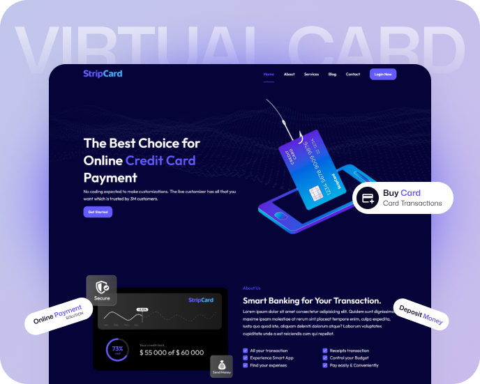 StripCard - Virtual Credit Card